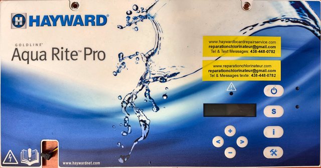 Panneau de contrôle Hayward Aqua Rite PRO